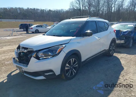 2020 Nissan Kicks Sr Xtronic Cvt z USA, uszkodzony, nr VIN 3N1CP5DV0LL516297